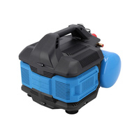AIRPRESS Kompresor bezolejowy mały cichy 8 bar LMO 6-126 2 tłoki 1KM 36578