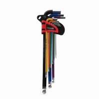 SCHMITH Zestaw kluczy imbusowych HEX długich 1,5-10 mm 9 szt. SQKID