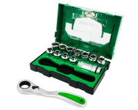 HIKOKI Zestaw nasadek z grzechotką w skrzynce 10-21mm 13el. 40030033