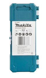 MAKITA Zestaw 5 wierteł cylindryczny uchwyt do drewna HSS 5 sztuk D-72861