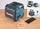MAKITA Głośnik budowlany bezprzewodowy Bluetooth CXT LXT DMR200 + zasilacz