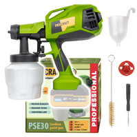 PROCRAFT Pistolet natryskowy do malowania akumulatorowy 20V BODY PSE30BB