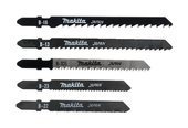 MAKITA Zestaw 5 sztuk brzeszczotów do cięcia wyrzynarka drewno stal A-86898