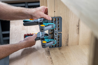 WOLFCRAFT Zestaw mimośrodowych złączy meblowych typu IKEA 53 el. 4665000