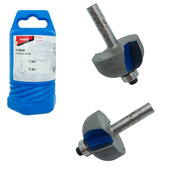 MAKITA Frez profilowy wypukły uchwyt 8mm 38x19x51mm R12,7 2 ostrza P-78938