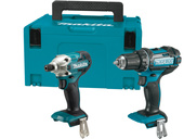 MAKITA Zestaw wkrętarka zakrętarka 18V DDF482 + DTD156 korpusy DLX2339JX1