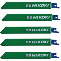 HIKOKI Brzeszczoty do piły szablastej 128mm do metalu 5 sztuk S922AF 752012