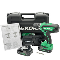 HIKOKI Wiertarko-wkrętarka 18V 53nm DS18DFWCZ 2x 2Ah Walizka Zestaw HITACHI