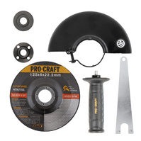 PROCRAFT Szlifierka kątowa akumulatorowa 20V 2x4,0Ah 125mm WALIZKA PGA20