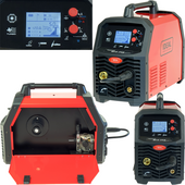 IDEAL Spawarka migomat półautomat TECNO MIG 205 LCD TIG MMA SYNERGIC 200A