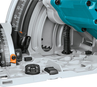 MAKITA Pilarka tarczowa zagłębiarka akumulatorowa 2x18V moduł AWS DSP601ZJU