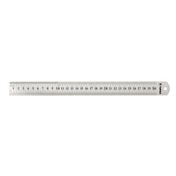 TOPEX Przymiar liniowy 30 cm stal nierdzewna 31C030