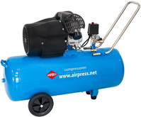 AIRPRESS Kompresor olejowy dwutłokowy 100L HL 425-100V 8 bar 2,2 kW 36834