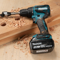 MAKITA Wiertarko-wkrętarka udarowa 18V 65Nm LXT DHP490Z zestaw 1x3,0Ah