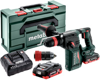 METABO Młotowiertarka aku 18V SDS+ 2,2J 2x4Ah KH 18 LTX BL Quick 601714800