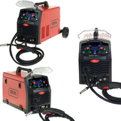 IDEAL Spawarka półautomat mig mag Praktik MIG 200 Synergic LED 200A 230V