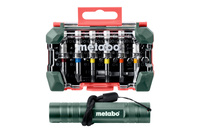 METABO Zestaw bitów PH PZ SL Hex Torx 29 szt + Latarka 100 lm 626721000