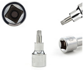 SATA Nasadka krótka 1/2" z bitem Torx bit T25 75 mm ST24102SC