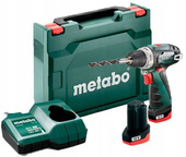 METABO Wiertarko-wkrętarka 12V PowerMaxx BS Basic 2x2,0Ah 600984500