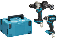 MAKITA Wkrętarka DDF486 130 Nm + Zakrętarka DTD153 170 Nm korpusy DLX2432TJ