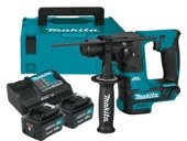 Akumulatorowa młotowiertarka SDS + plus 12V 2x4,0Ah HR166DSMJ MAKITA PL