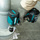 MAKITA Zestaw combo 18V DTW300Z + DHP484Z korpusy + walizka Makpac DLX2359
