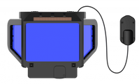 IDEAL Przyłbica spawalnicza automatyczna Expert Panorama APS-D31M TrueView+ Blue