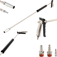 AIRPRESS Pistolet do przedmuchu długi 120 cm dysza turbo strumieniowa 45028