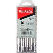 MAKITA Zestaw wierteł do betonu SDS + Plus 5szt 6,8,10,12 x 160mm D-36049