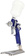 AIRPRESS Pistolet lakierniczy HVLP dysza 0.8 mm 2 bar 125 ml 45102-0.8