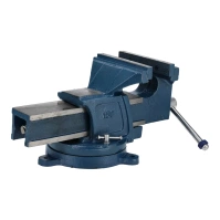 SCHMITH Imadło obrotowe ślusarskie żeliwne 150 mm z kowadłem SIMO-150