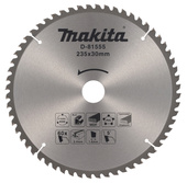 MAKITA Tarcza widiowa do drewna MDF PVC 235x30 60Z uniwersalna D-81555