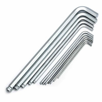 SATA Zestaw 12 kluczy trzpieniowych 6-kąt z kulką długie cal ST09102SJ