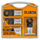 CMT Zestaw 4 brzeszczotów Starlock BiM HCS OMF 126 160 221 230 OMF-X4