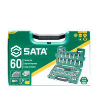 SATA Zestaw 60 kluczy nasadowych 3/8" metr. ST09004SJ