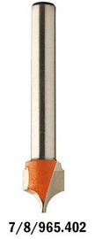 CMT 965.402.11 Frez dekoracyjny fi 10 mm R5 S8 Z2 RH do drewna stolarski