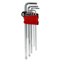 SCHMITH Klucze imbusowe HEX bardzo długie 1,5-10 CRV 9szt SCH01I06007