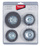 MAKITA Szczotki druciane Inox metal do wkrętarki wiertarki 4 szt. D-65729