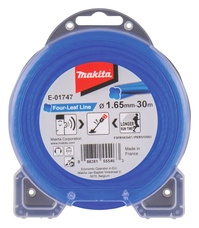 MAKITA Żyłka tnąca nylonowa 1,65mm koniczyna 30m E-01747 DUR181 UR3000