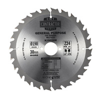 CMT Piła tarcza tnąca do drewna sklejki 190x30mm 24Z konstruktorska K19024M