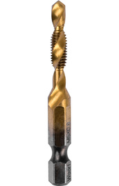 WAART Wiertło gwintujące M5 HSS gwintownik z wiertłem uchwyt HEX W21M785