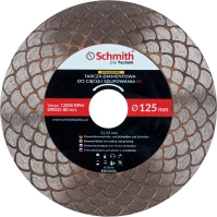 SCHMITH Tarcza diamentowa 125 do cięcia szlifowania z redukcją SCH04D01001
