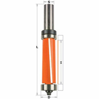 CMT Frez prosty z łożyskiem (2x) 19x86,5 mm 12,7 mm -5° Z2 RH 806.691.11B