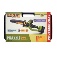 PROCRAFT Pilarka łańcuchowa akumulatorowa 20V 15/20 cm Łańcuch Prowadnica