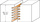 CMT Frez do łączeń klinowych fi 47,6x97 mm S=12 mm Z2 RH 900.606.11