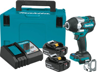 MAKITA Klucz udarowy 18V 1/2" 700 Nm zestaw z aku 2x5,0Ah DTW700RTJ