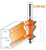 CMT Frez trzpieniowy kształtowy + łożysko fi 27,0mm trzpień 12,0mm 955.902.11