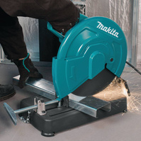Przecinarka tarczowa do cięcia metalu 355mm 2200W imadło LW1401 MAKITA PL