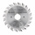 CMT Podcinak składany do płyt MDF 125x22 mm 12+12Z 289.125.24K