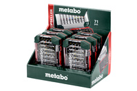 METABO Zestaw bitów końcówek wkrętakowych 71 szt. 626704000